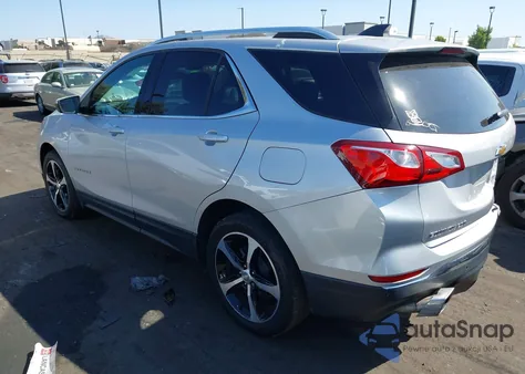 2020 Chevrolet Equinox Fwd Lt 2.0L Turbo из США, поврежденный, VIN 3GNAXLEX2LS517537